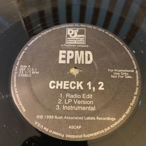 EPMD ‎– Crossover 12" Vinyl Hip Hop Gangsta Rap 1992 Rush
